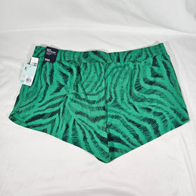 DSG Women's Stride Shorts in Trippy Zebra Green - Perfect for Active Lifestyles Shop Now at Rainy Day Deliveries