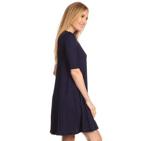 Women's Short Sleeve Mini Dress - Made in the USA Shop Now at Rainy Day Deliveries