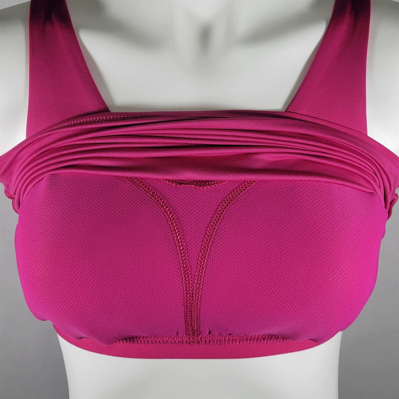 Load image into Gallery viewer, Women&#39;s Light Support V-Neck Cropped Sports Bra - All In Motion Berry Purple Shop Now at Rainy Day Deliveries
