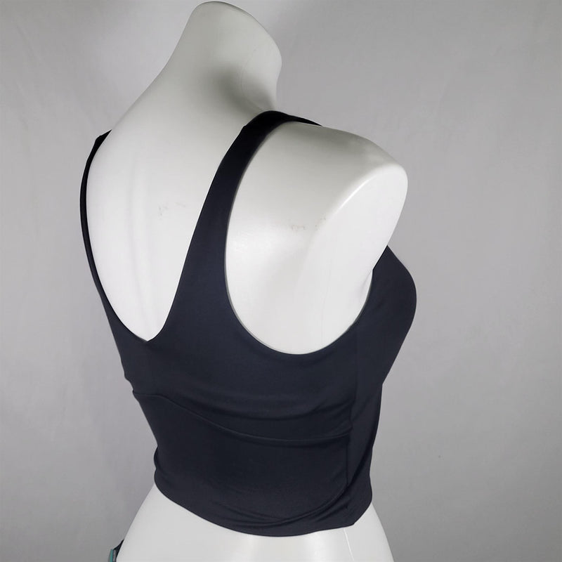 Load image into Gallery viewer, Women&#39;s Light Support V-Neck Cropped Sports Bra - All In Motion Black Shop Now at Rainy Day Deliveries
