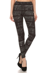 Tie-Dye Full-Length Leggings with Banded High Waist Shop Now at Rainy Day Deliveries