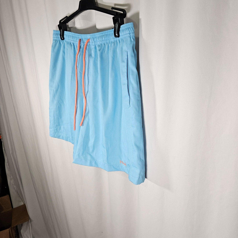 Load image into Gallery viewer, Huk Men&#39;s Pursuit Volley Swim Shorts - Small Size in Blue Shop Now at Rainy Day Deliveries

