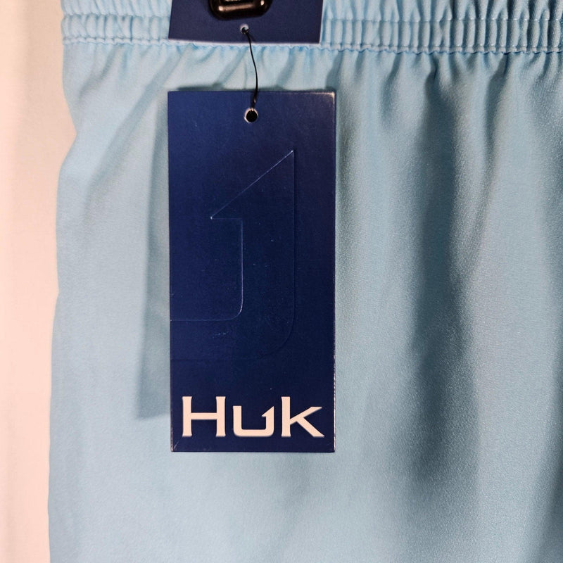 Load image into Gallery viewer, Huk Men&#39;s Pursuit Volley Swim Shorts - Small Size in Blue Shop Now at Rainy Day Deliveries

