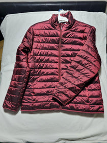 Men's Lightweight Puffer Jacket - Goodfellow & Co. Red Shop Now at Rainy Day Deliveries