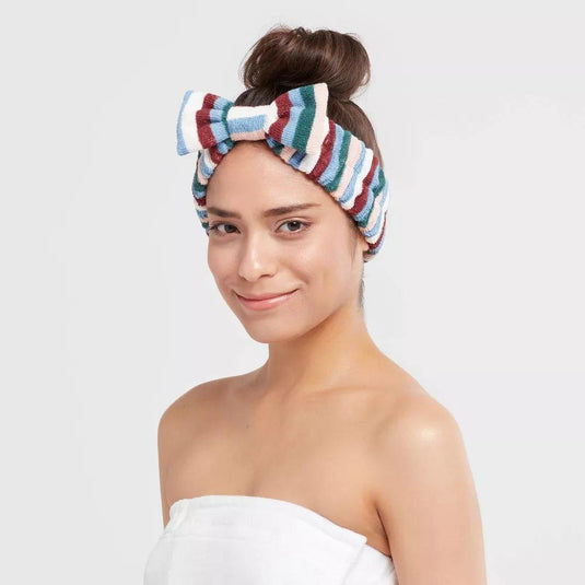 Ultra-Soft Microfiber Makeup Headband - 2pc Shop Now at Rainy Day Deliveries