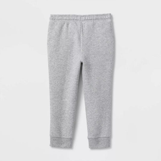 Toddler Girls' Solid Fleece Jogger Pants - Cat & Jack™ Gray Shop Now at Rainy Day Deliveries