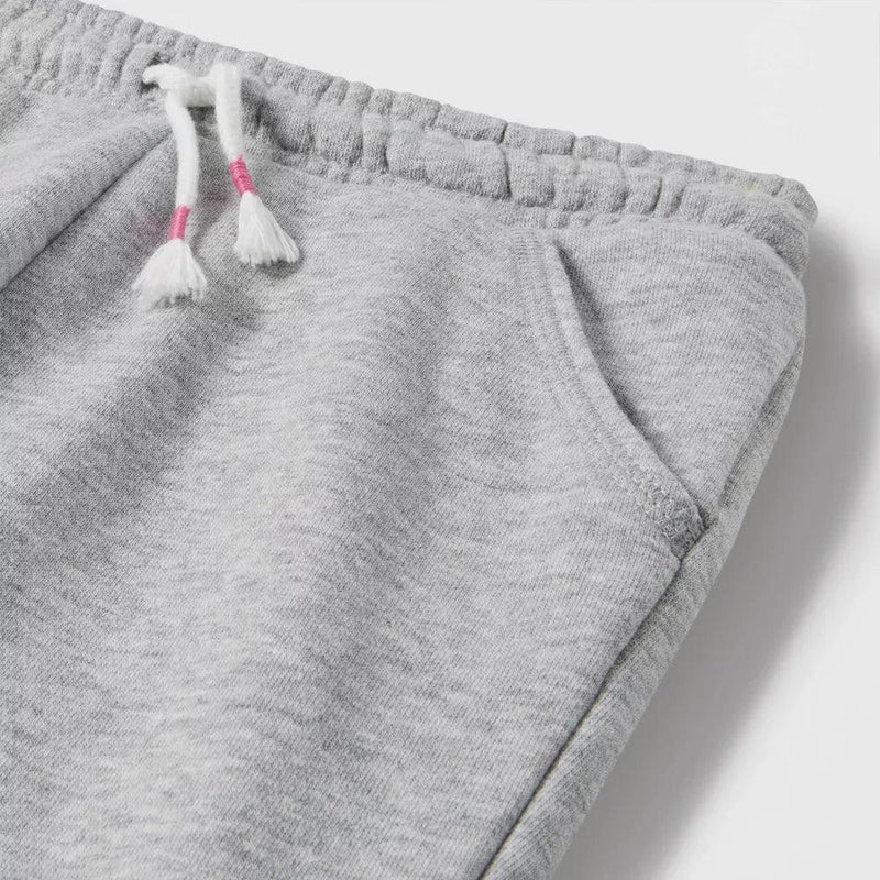 Load image into Gallery viewer, Toddler Girls&#39; Solid Fleece Jogger Pants - Cat &amp; Jack™ Gray Shop Now at Rainy Day Deliveries
