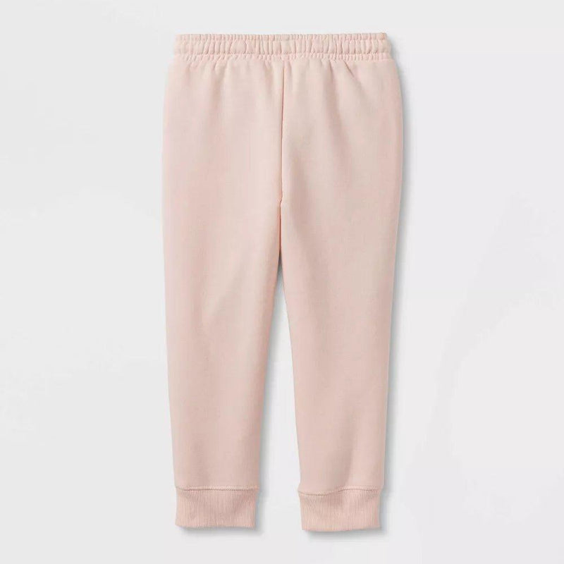 Load image into Gallery viewer, Toddler Girls&#39; Solid Fleece Jogger Pants - Cat &amp; Jack™ Pink Shop Now at Rainy Day Deliveries
