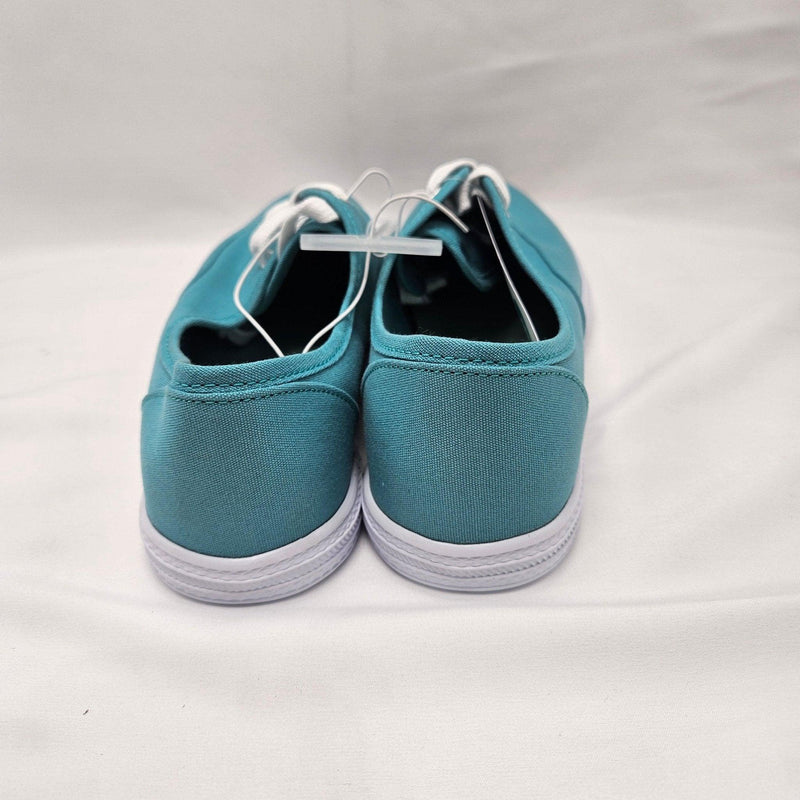 Load image into Gallery viewer, Women&#39;s Lunea Canvas Lace Up Shoes - Teal Universal Thread Shop Now at Rainy Day Deliveries
