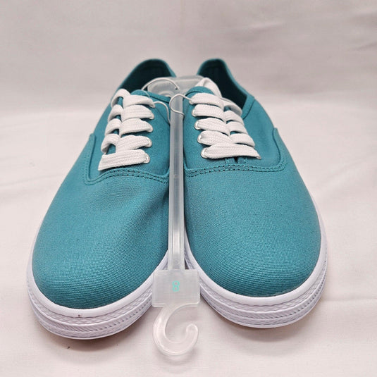 Women's Lunea Canvas Lace Up Shoes - Teal Universal Thread Shop Now at Rainy Day Deliveries