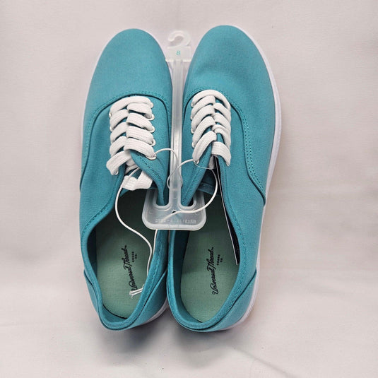 Women's Lunea Canvas Lace Up Shoes - Teal Universal Thread Shop Now at Rainy Day Deliveries