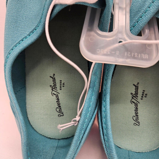 Women's Lunea Canvas Lace Up Shoes - Teal Universal Thread Shop Now at Rainy Day Deliveries